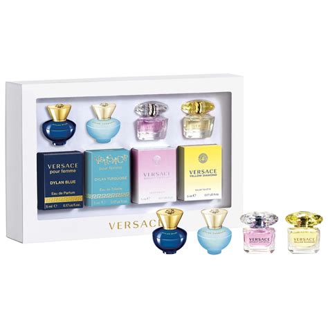 versace mini perfume set review|versace miniature perfume set.